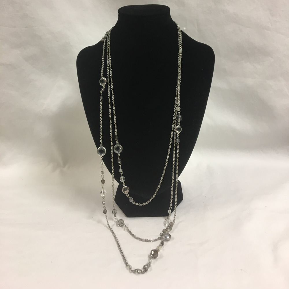 + Long Triple Chained Necklace